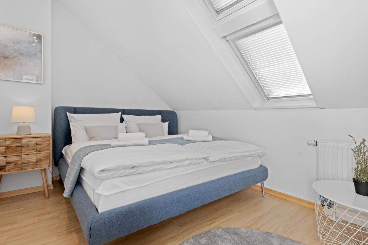 Stilvolle Wohnung: Private Dachterrasse - Zentral Augsburg Exterior foto