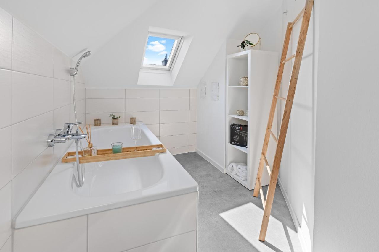 Stilvolle Wohnung: Private Dachterrasse - Zentral Augsburg Exterior foto